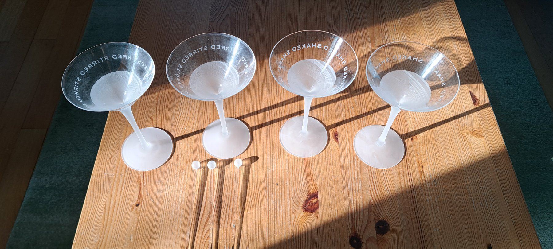Bicchieri: 4er Set Martini-Glaeser "Stirred ", neuwertig! – Usato da Zürich venduto da Heute99 2