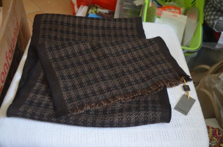 ECHARPE CANALI NEU - 100% WOLLE (CM 180X36)