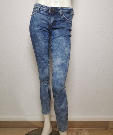 Jeans, Stone Washed Blau - M