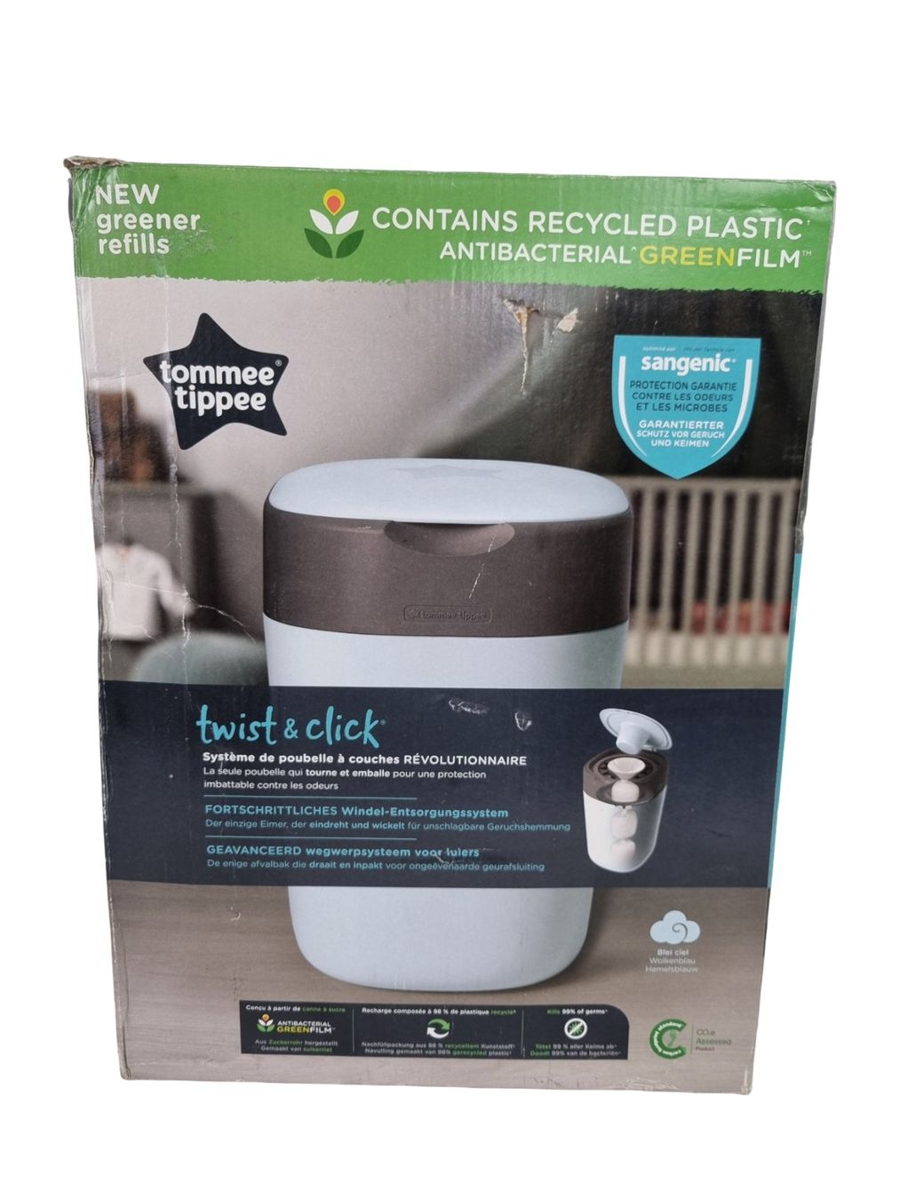 Tommee Tippee Cestini per rifiuti: TOMMEETIPPEE Windeleimer – Nuovo (secondo la descrizione) da Wangen b. Olten venduto da Restwert_Wangen 5