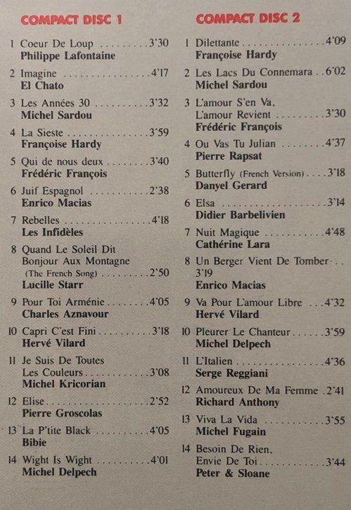 CD: La Collection Française (4 CDs) – Usato da Grüningen venduto da azulgris 2