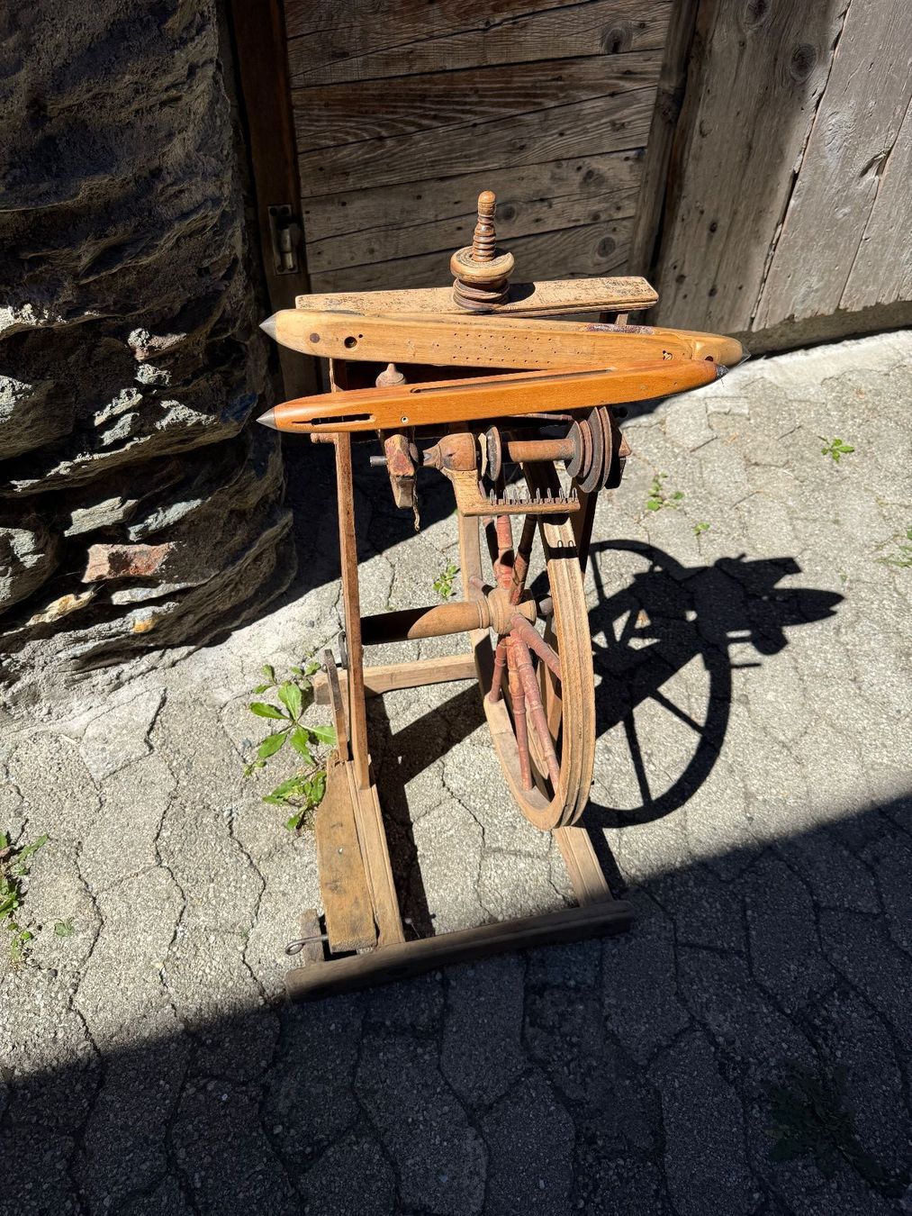 Spinnräder: antikes Spinnrad – Gebraucht aus Zumikon von Camcam5678 1
