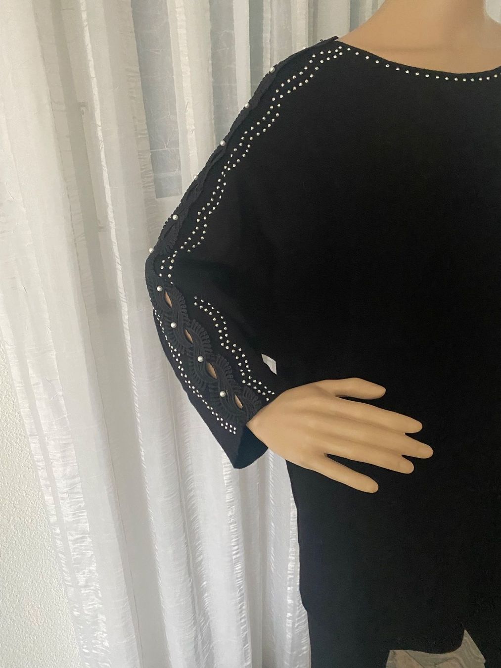 Maglioni & Felpe: perfekter Auftritt - spezieller Pullover mit Perlen, L/XL – Nuovo e nell'imballaggio originale da Winkel venduto da ferrari2022 4