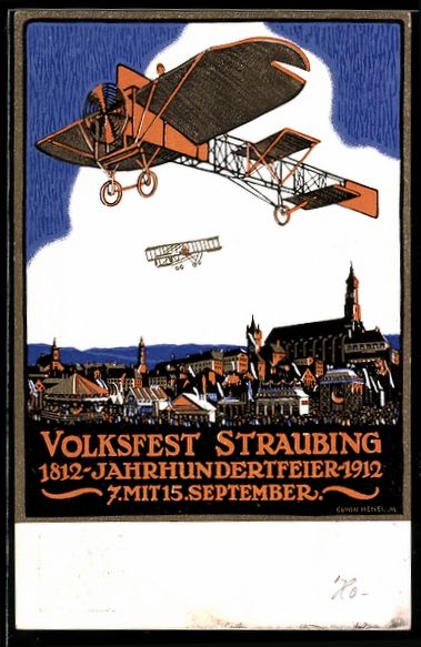 Cancelleria postale: Ganzsache PP27 C69: Straubing, Volksfest – Usato da Berlin venduto da bartko-reher