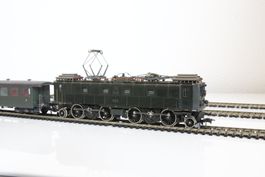 ROCO Lokomotive Spur H0 – Be 4/6 mit 2 Personenwagen