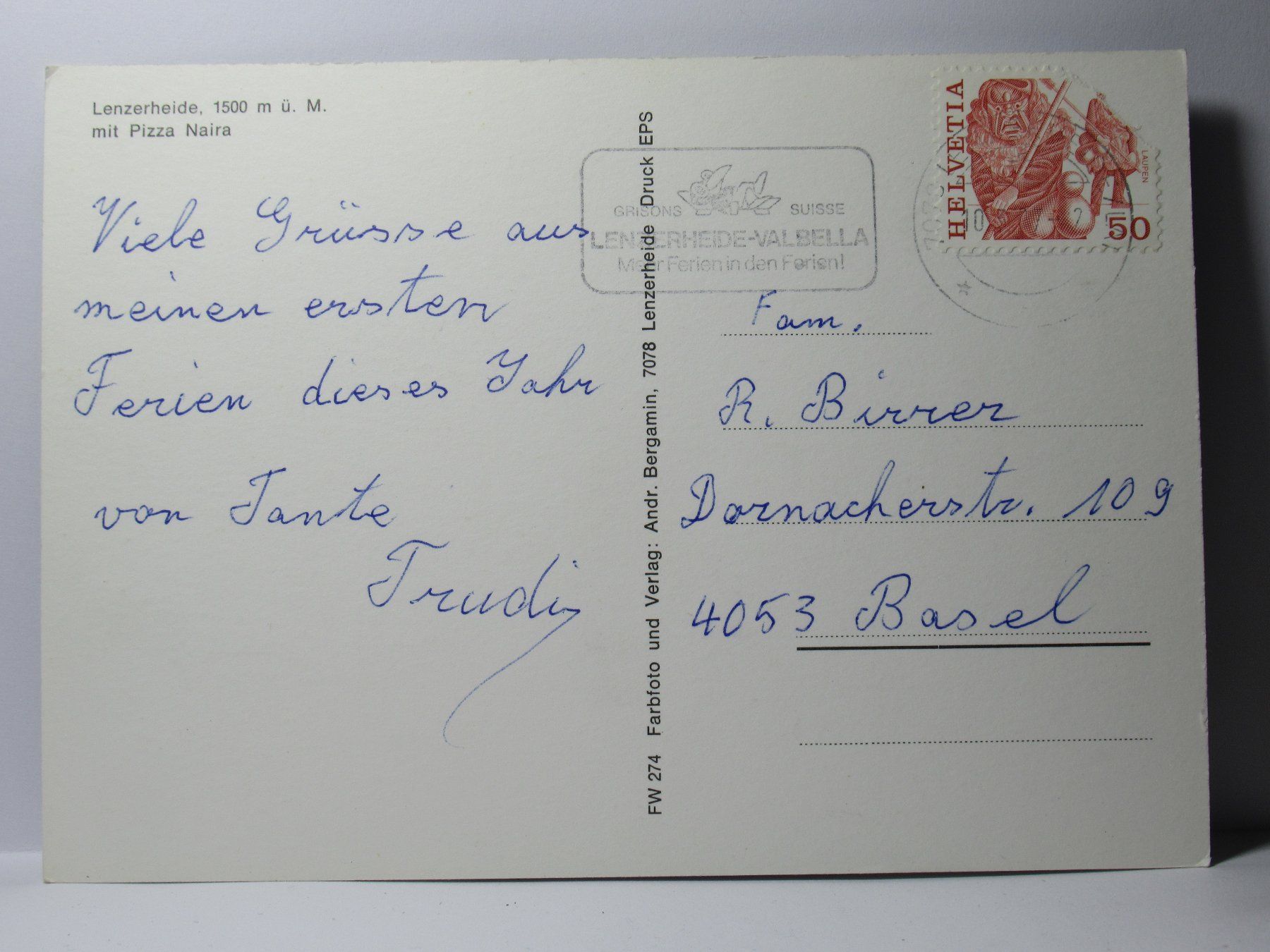 Cartes postales: Lenzerheide – D'occasion à Grenchen par frechri 1