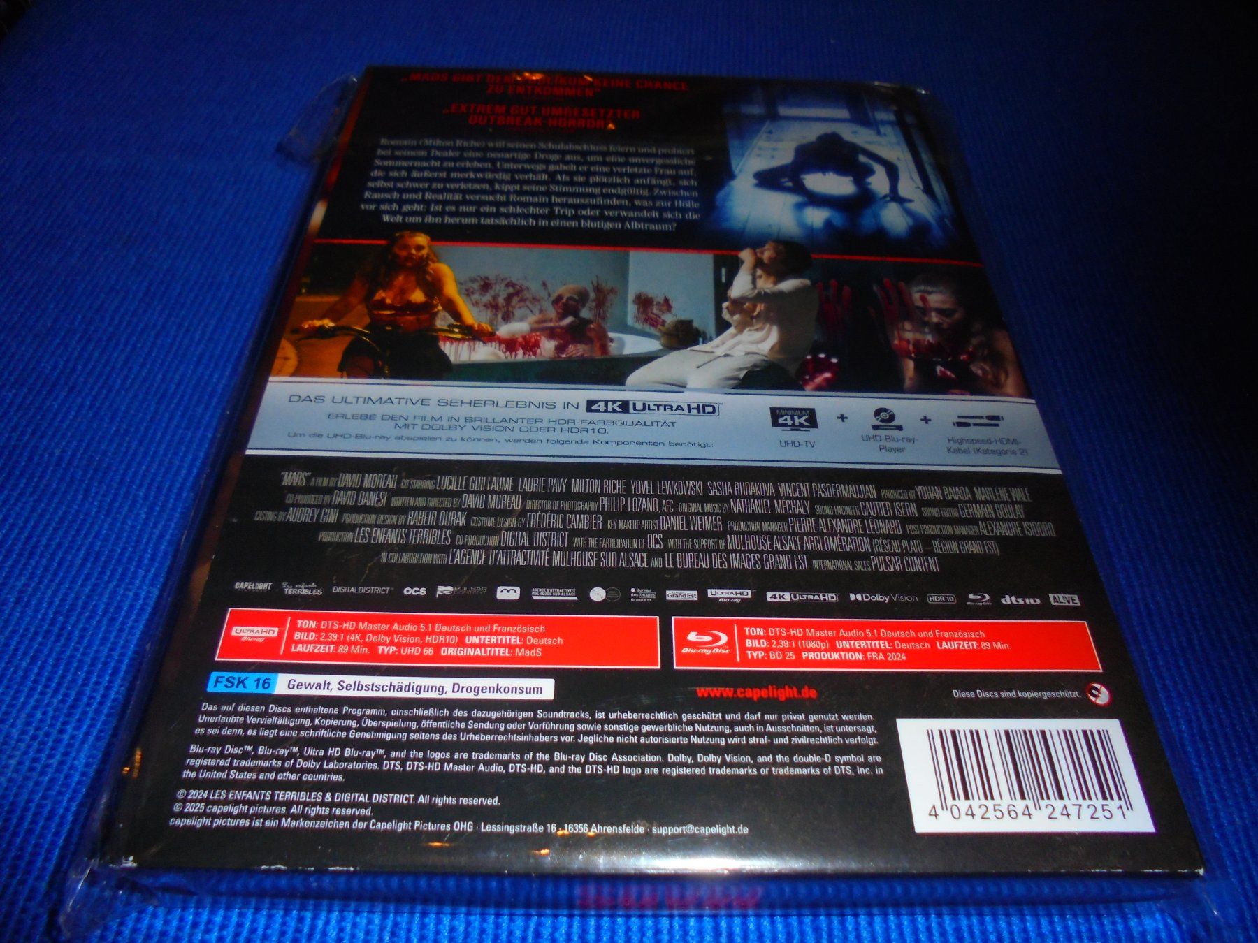 Tutti i DVDs: Mediabook  MADS  4K Ultra /HDR /Horror- Psycho – Nuovo (secondo la descrizione) da Wattenwil venduto da Firebird1 1