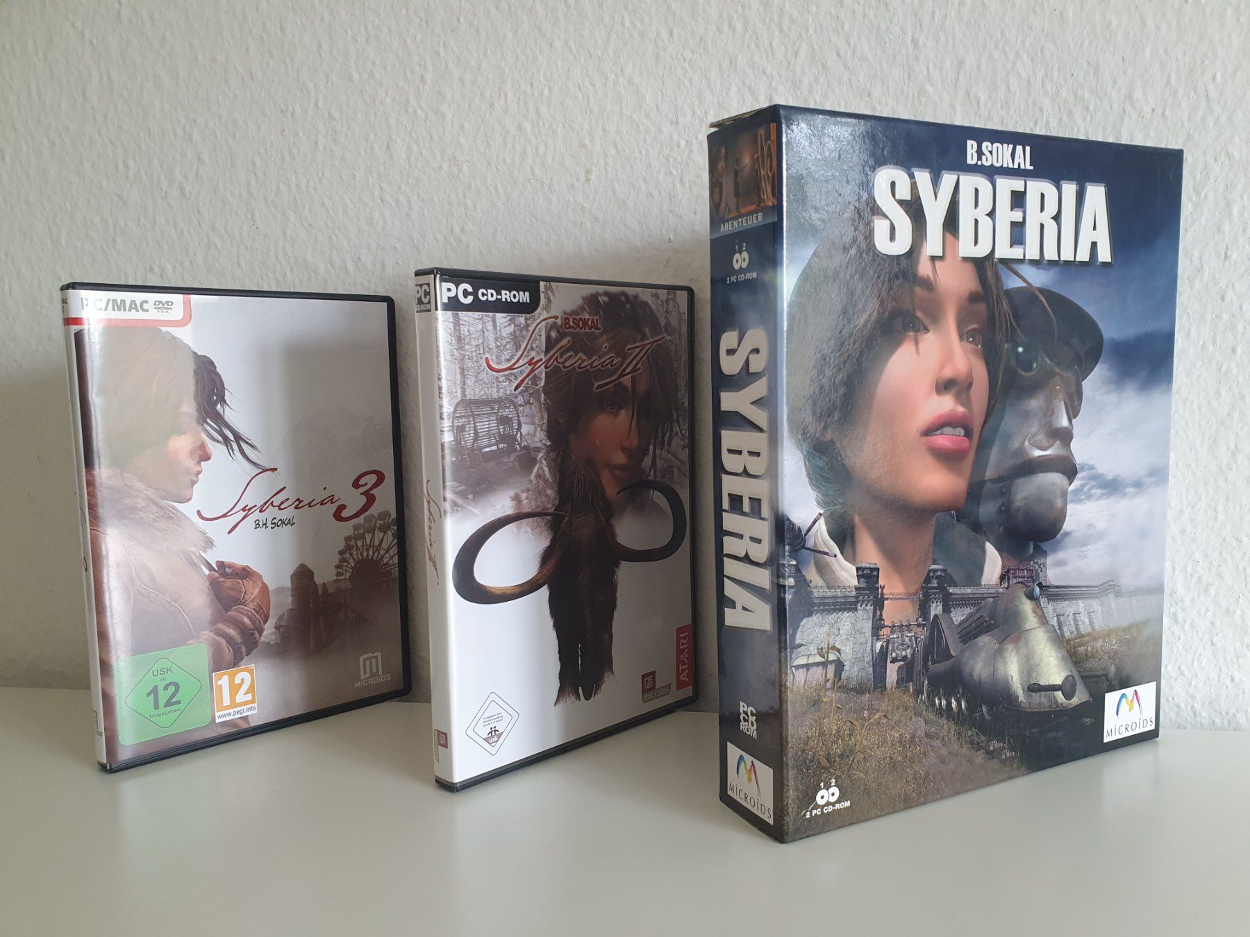 Giochi: PC Games Syberia 1-3 (2002-2017) Big Box Bundle – Usato da Greifensee venduto da perfectioN88