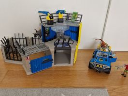 Schleich Dino Station mit Fahrzeug und 3 Schleich Dinos
