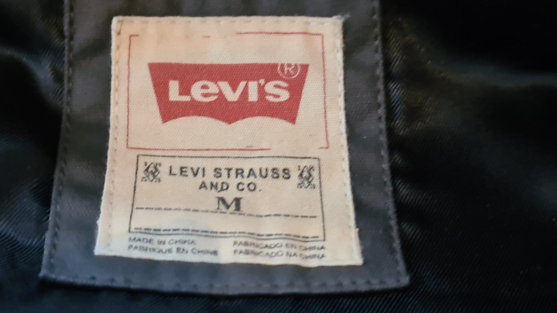Levi's Gilet & Giacche: Levi's Levi Strauss Puffer Weste / M anthrazit – Usato da Winterthur venduto da stufaphi 5