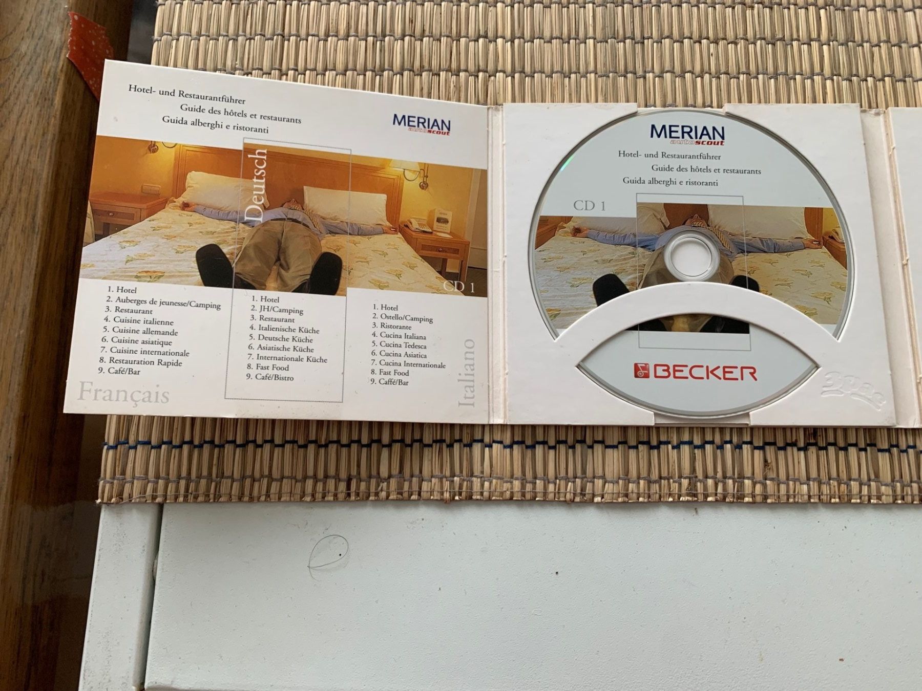 CDs: Merian  Becker Hotel/Restaurantführer Premiumführer CD 1 & 2 – D'occasion à Emmen par newdeal1970 1