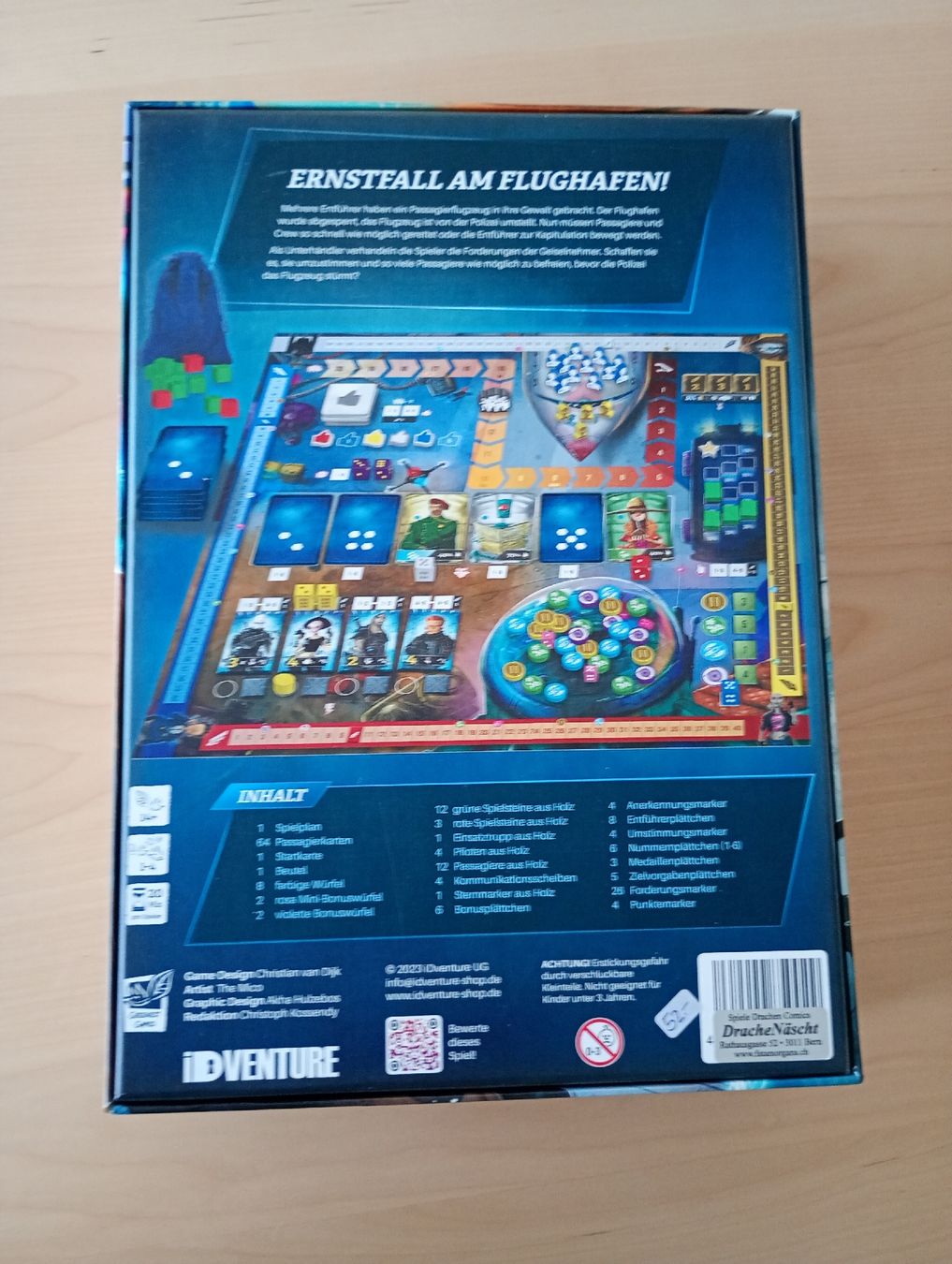 Giochi: Hijacked (Deutsch). Boardgame. – Usato da Thun venduto da adu_7phj 1