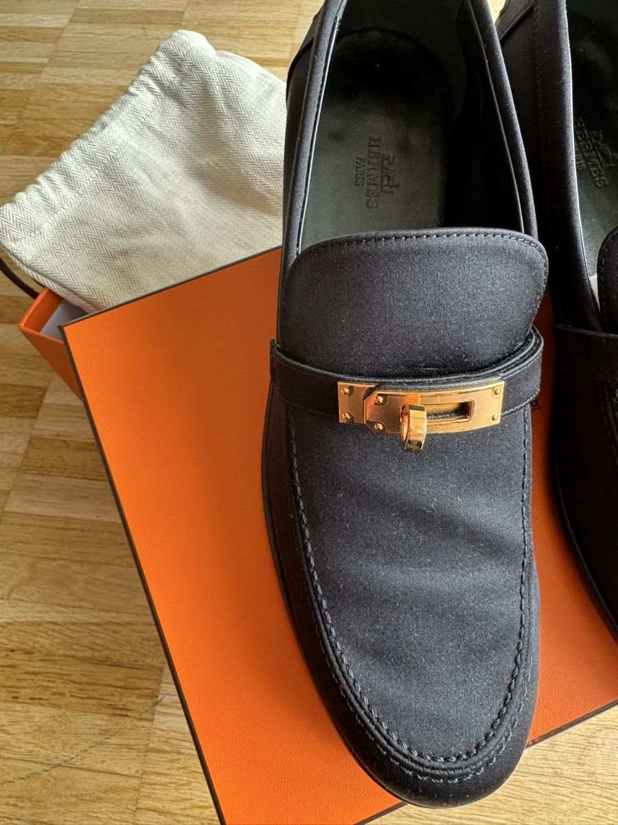 Hermès Scarpe da donna: Hermès Loafers - Black, Size 40.5 - Iconic – Nuovo (secondo la descrizione) da Zürich venduto da kvsm_75 5