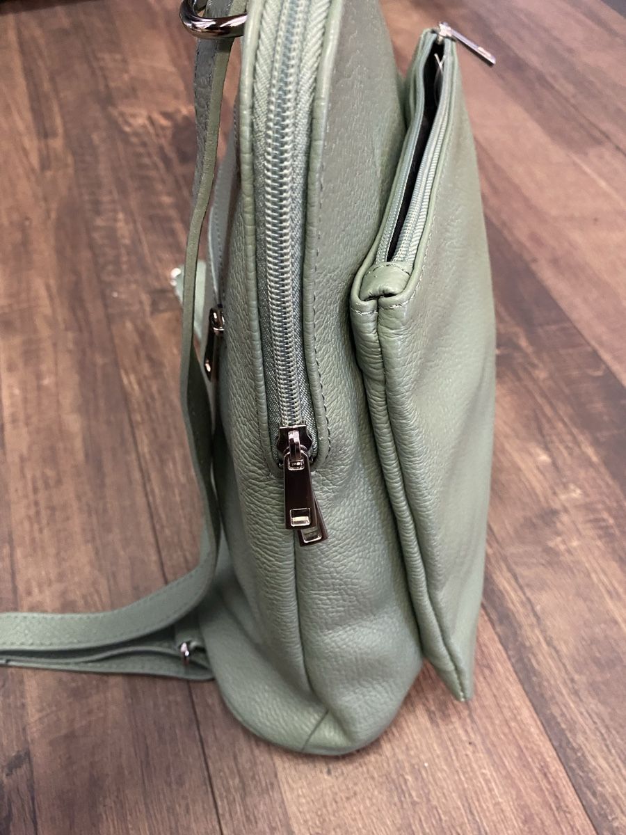 Zaini: Lederrucksack mintgrün neu! – Nuovo e nell'imballaggio originale da Büron venduto da Coerner 2