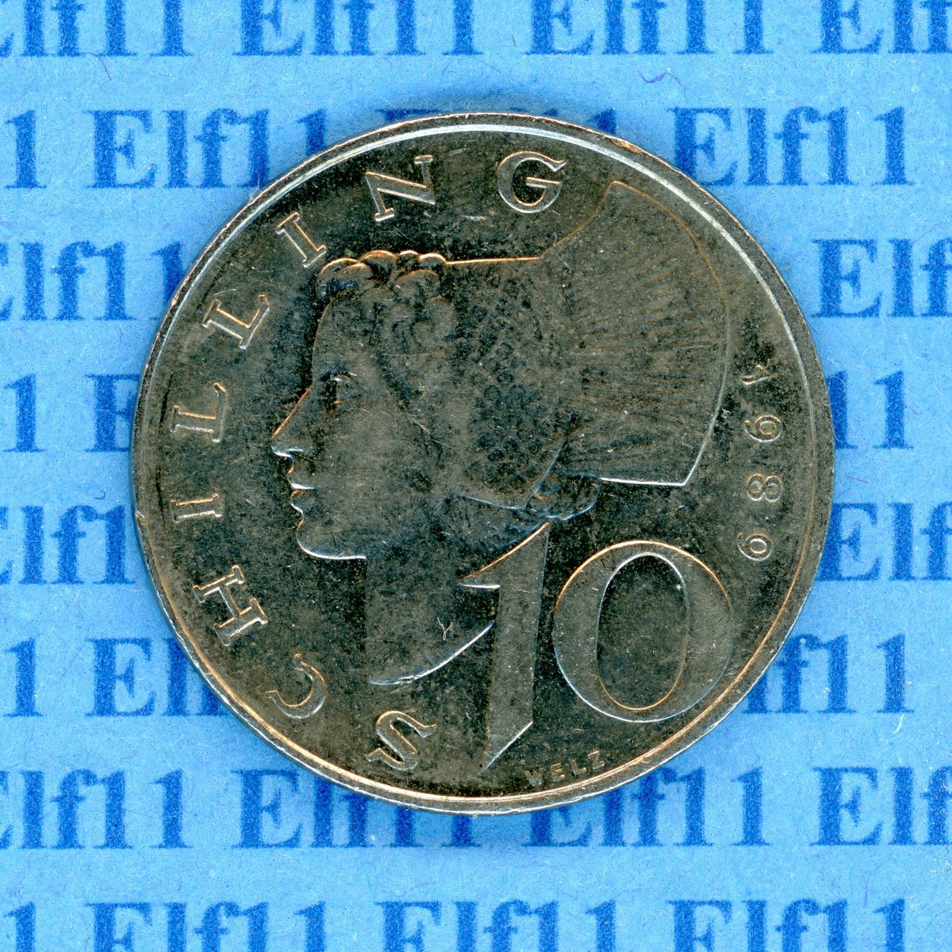 Tutti le monete: ATS__10.00 1989 vz 10 Schilling – Usato da Widnau venduto da Elf11