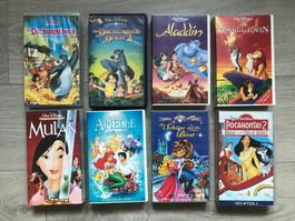 VHS Kassetten Walt Disney B