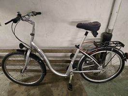 Cresta Citybike silber guter Zustand