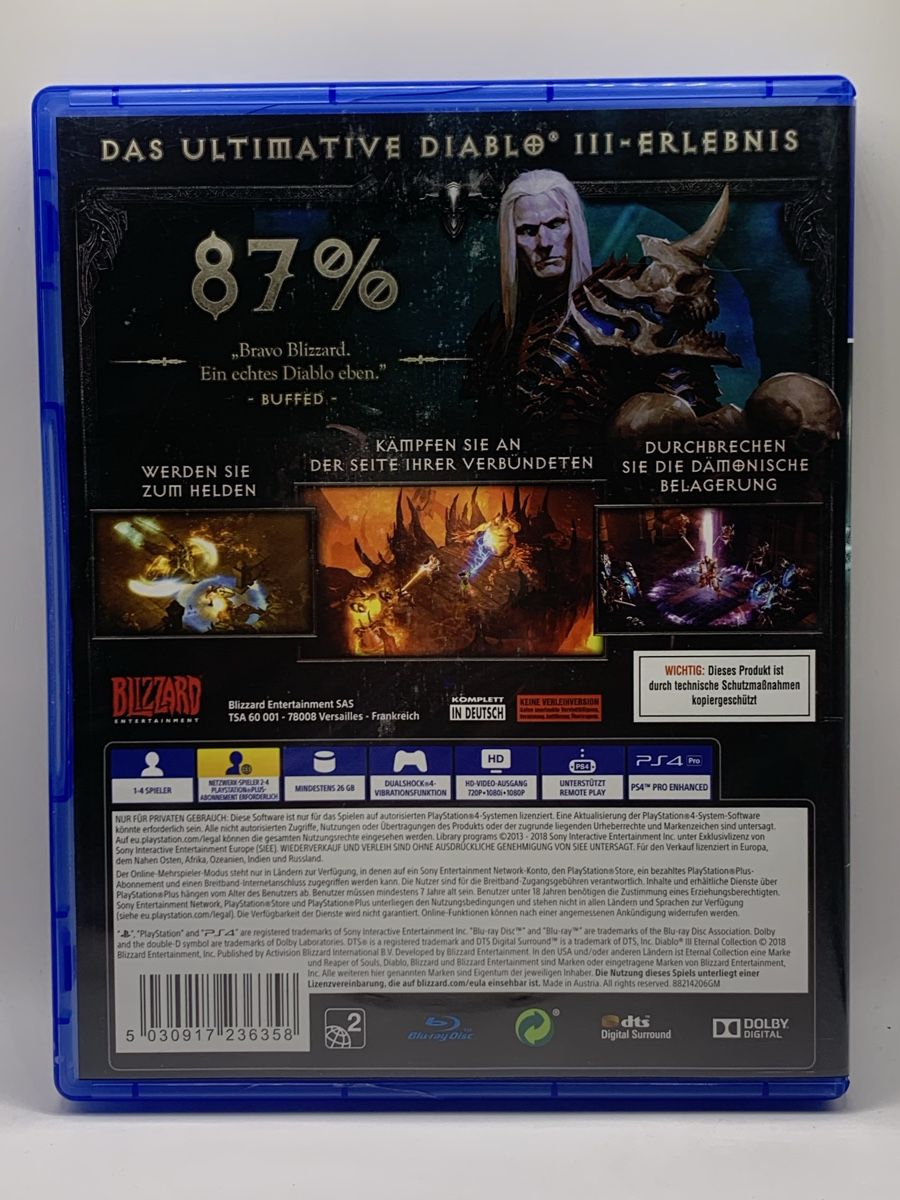 Sony Spiele: PS4 - Diablo III Eternal Collection – Gebraucht aus Ostermundigen von RG-Collector 1