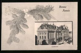Lausanne, Herrschaftliches Gebäude mit 