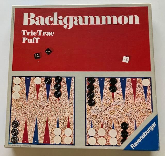 Ravensburger Giochi: BACKGAMMON  -  Brettspiel – Usato da Brugg AG venduto da wahy