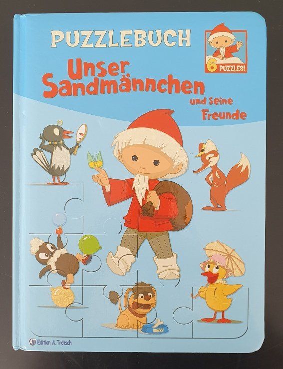 Libri: Puzzlebuch "Unser Sandmännchen und seine Freunde" – Usato da Buttisholz venduto da sico20