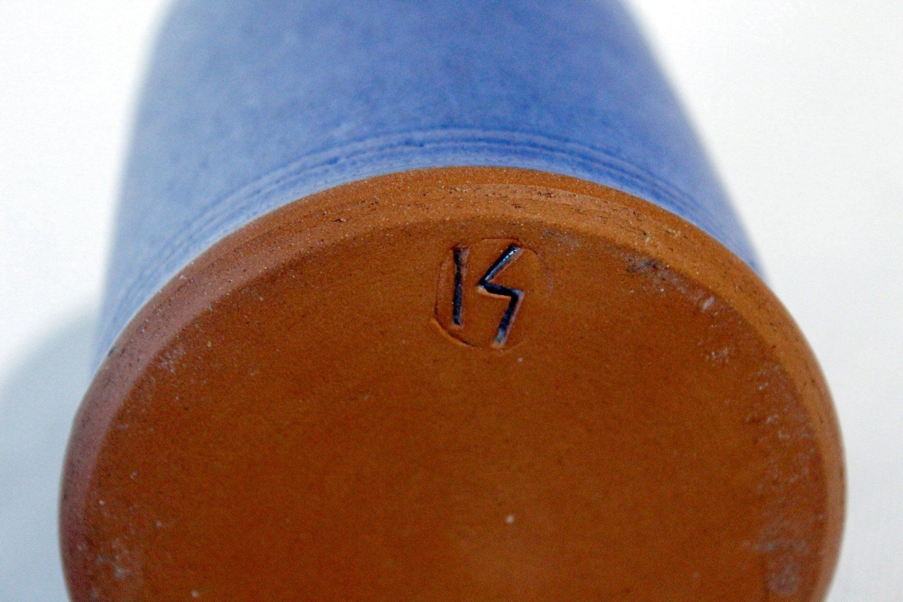 Vasen & Gefässe: Monogrammierte Unikat - STUDIOKERAMIK - VASE / FLASCHE, 1980 – Gebraucht aus Bern von kultiges 6