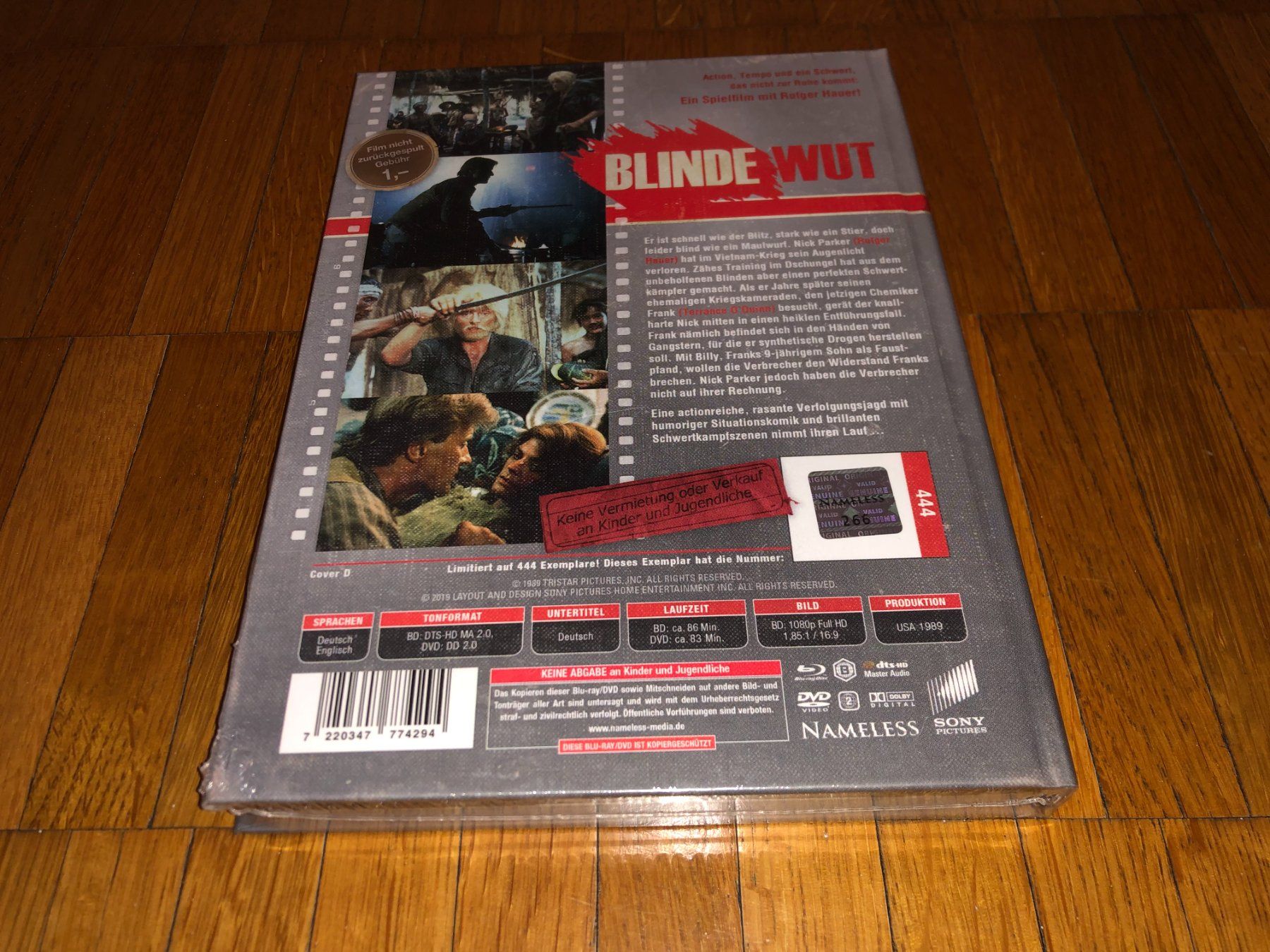 Tous les DVDs: Blinde Wut - MEDIABOOK - D - UNCUT – Neuf avec emballage d'origine à Basel par havsok 1