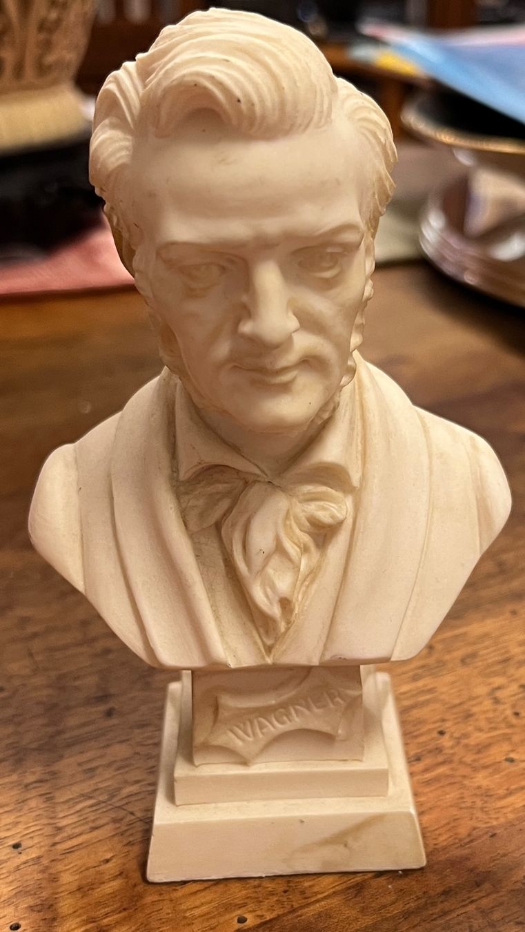 Sculture & Statue: Büste Richard Wagner - sign. A. Giannelli 1984 – Usato da Stetten AG venduto da Brissago25