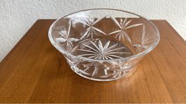 Schale aus Kristallglas