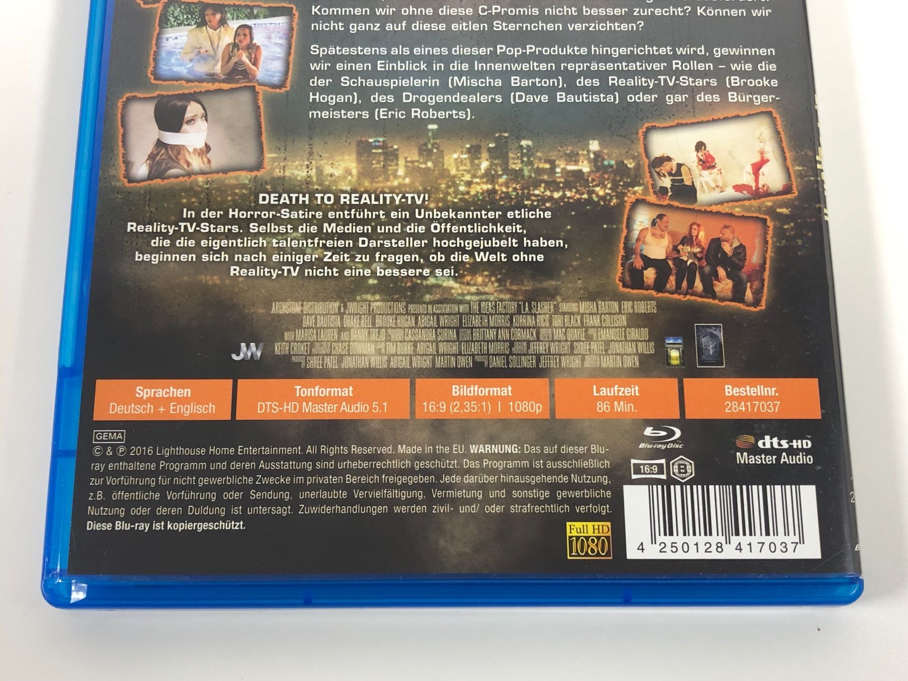 Alle DVDs: L.A. Slasher (2015) - Bluray – Gebraucht aus Bern von McFlurry_88 2