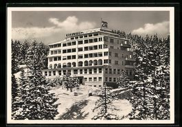 Arosa, Excelsior Hotel Arosa im Winter