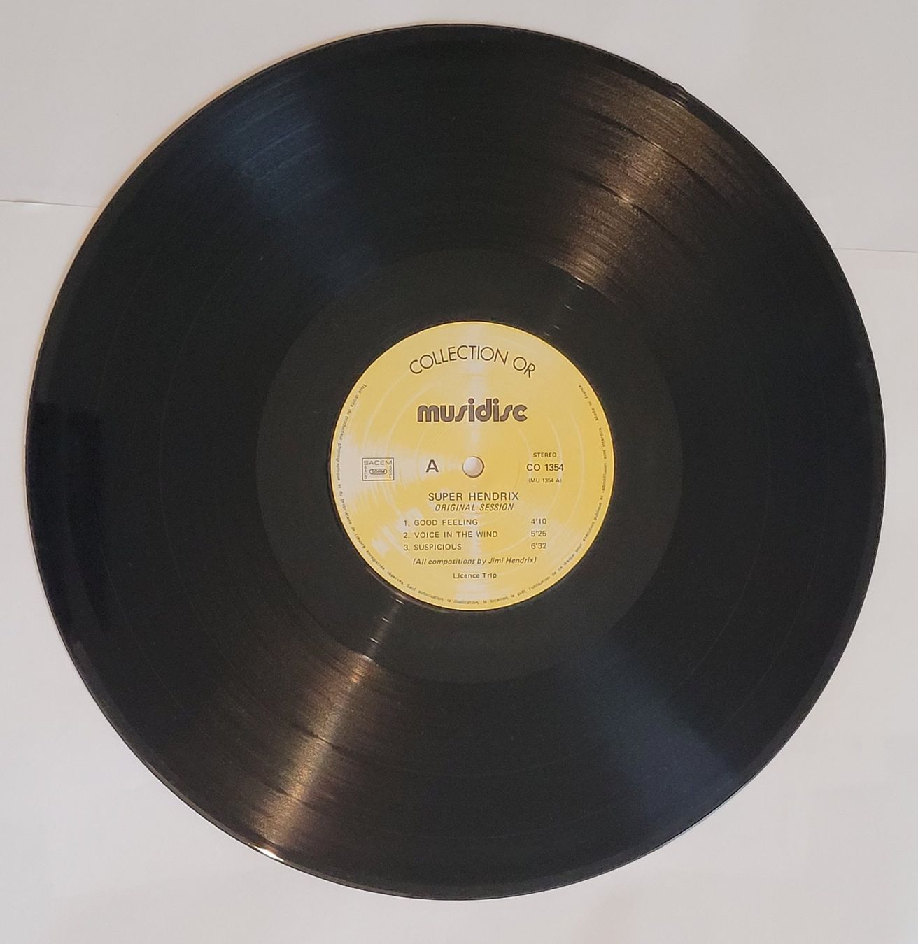 Dischi in vinile: Jimi Hendrix  -  Super Hendrix Original Session von 1975 – Usato da Zürich venduto da Avd 3