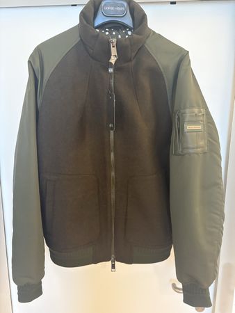 Armani Exchange Herren Jacke, Olivgrün, Neu mit Etikett S