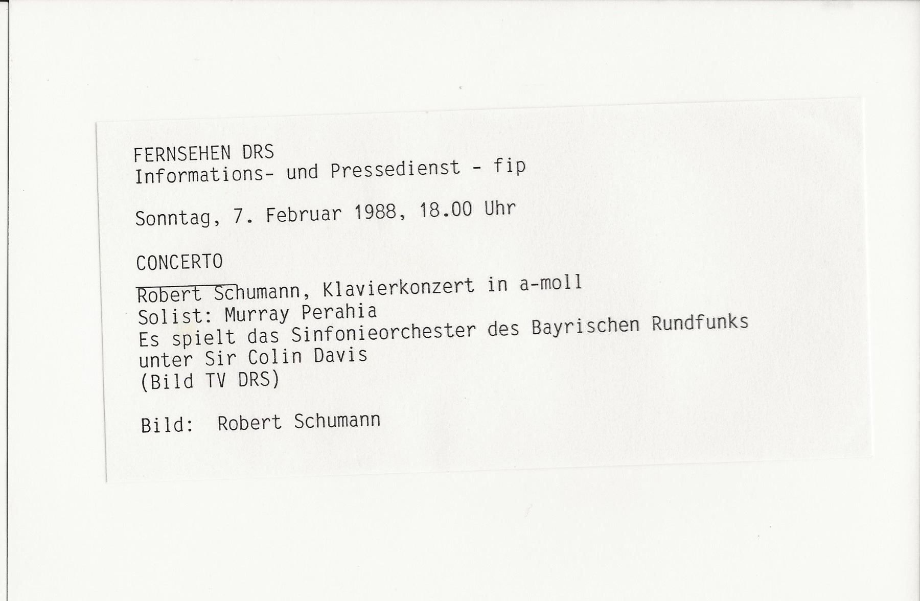 Poster & Bilder: Robert Schumann,Komponist,Musik – Gebraucht aus Frauenfeld von Merk52 1