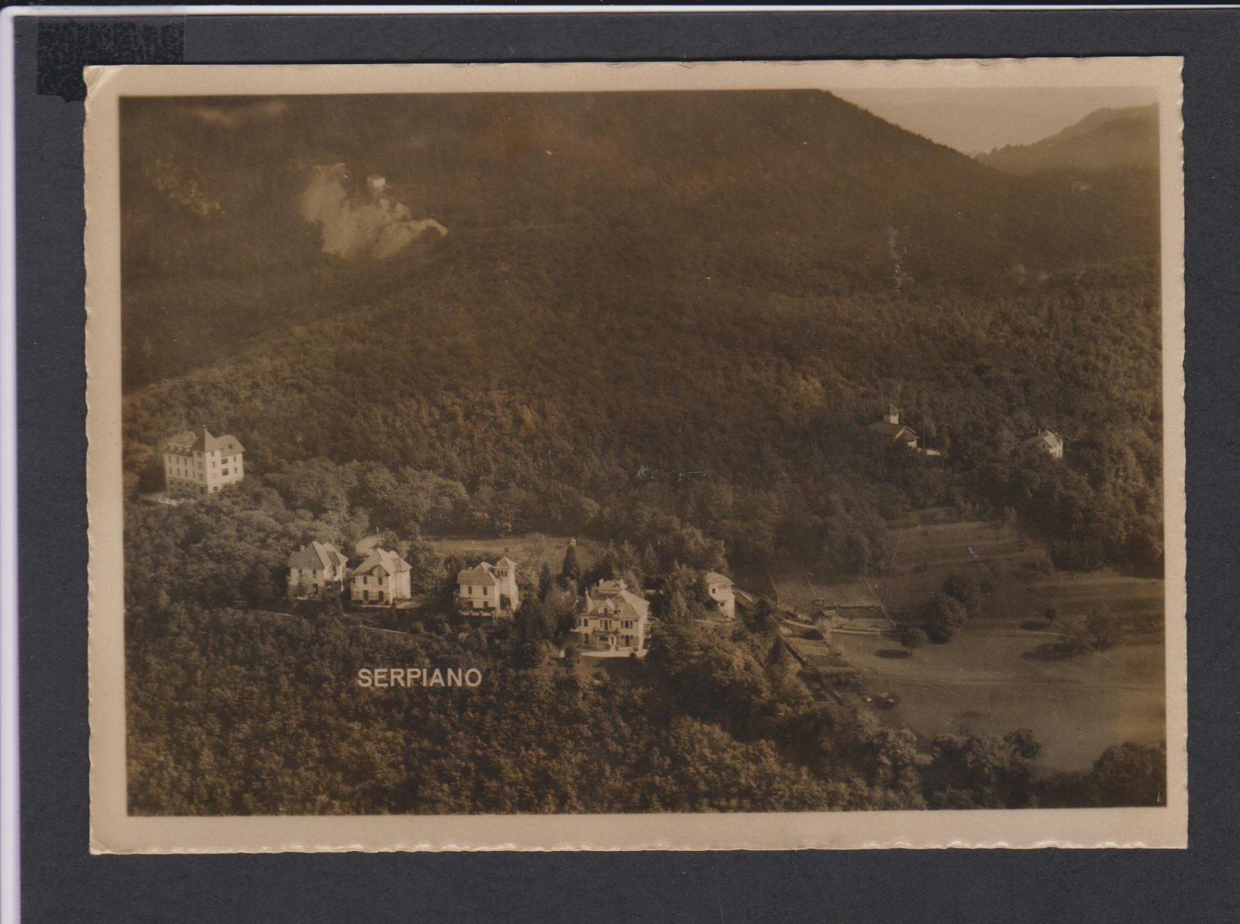 Cartoline postali: SERPIANO   :   alte Ansichtskarte von 1948 – Usato da Vitznau venduto da Ropaku