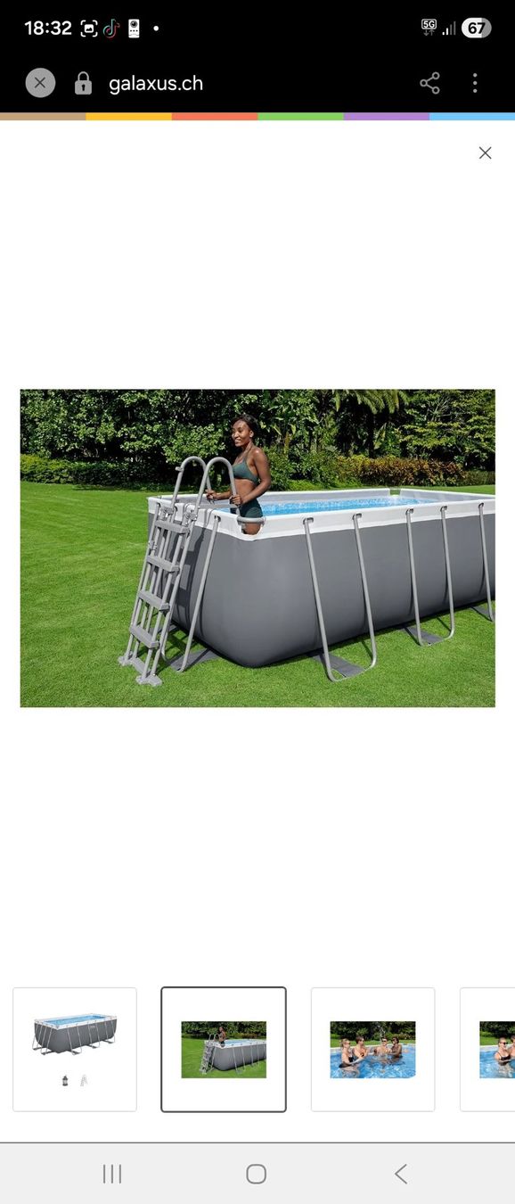 Schwimmbad: Pool Neu Orginalverpackt – Neu und originalverpackt aus Züberwangen von Karl-S 5