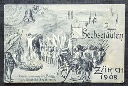 Sechseläuten Zürich 1908