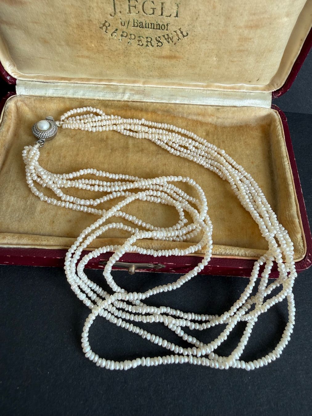 Colliers: Vintage echte Perlen Kette – D'occasion à Spiegel b. Bern par Rogger72 5