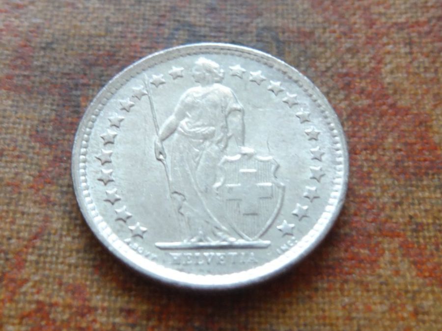 Tutti le monete: 1/2 Fr. 1964 – Usato da Romanel-sur-Lausanne venduto da Swift13 1