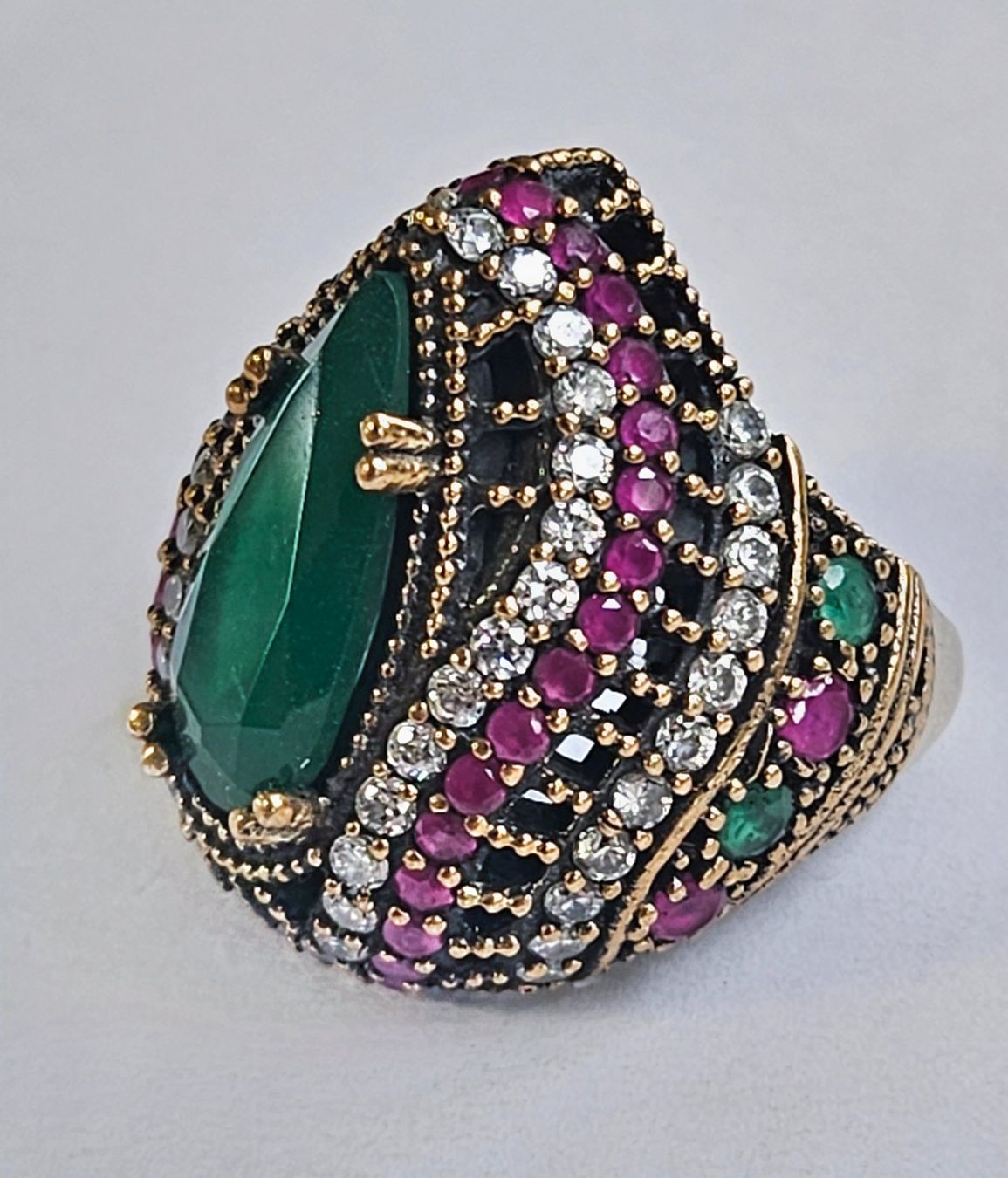 Anelli: Edelstein Fingerring – Nuovo (secondo la descrizione) da Zürich venduto da adriben 7