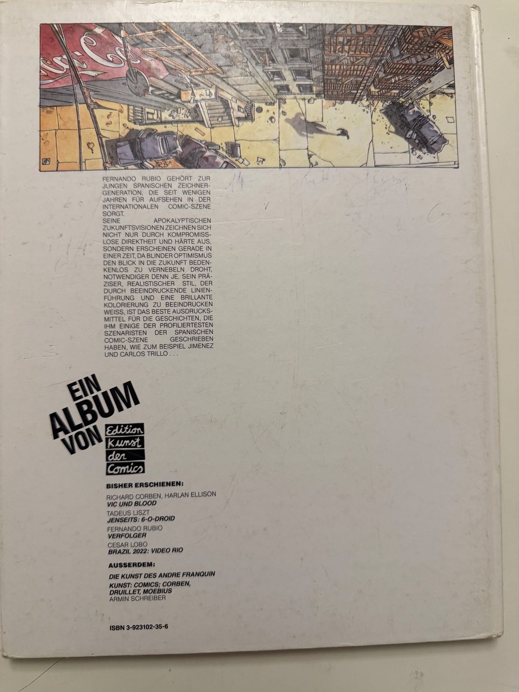 Comics: VERFOLGER - FERNANDO RUBIO - EDITION KUNST DER COMICS – Gebraucht aus Münsingen von Ganjam 2
