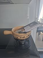 Käsefondue Set inkl. Rechaud und Gabeln, neu