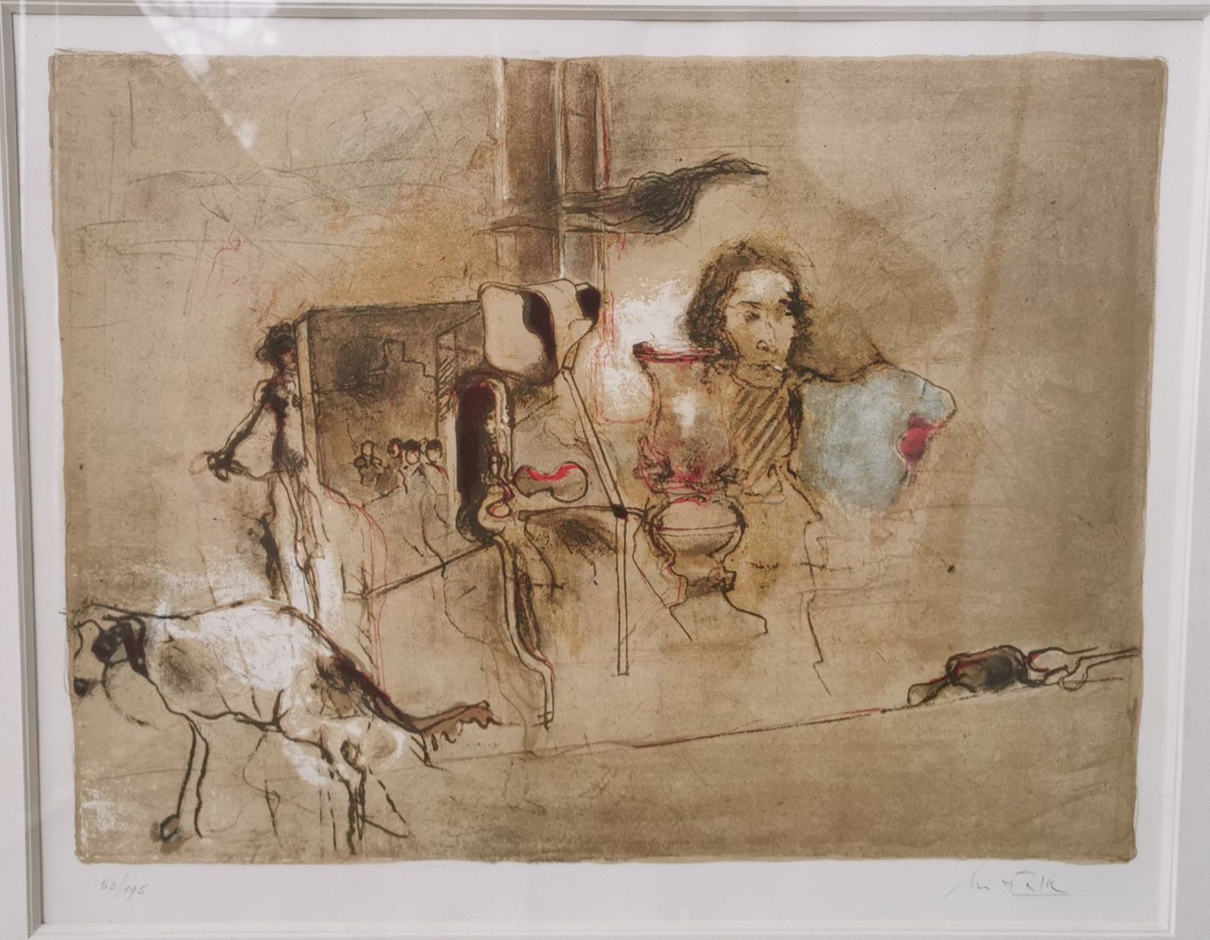 Dipinti: FALK , HANS Action-Painting 50/40 – Usato da St. Gallen venduto da Dfreitag