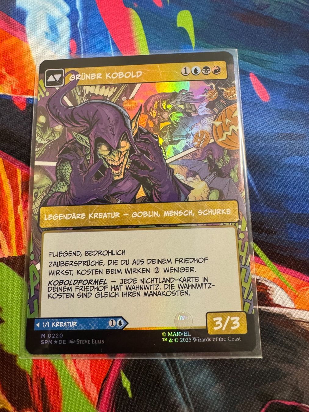 Magic The Gathering Sammelbilder & Trading cards: Norman Osborn // Grüner Kobold - Foil - SPM - Magic – Neu (gemäss Beschreibung) aus Bülach von Pfrenzel 1
