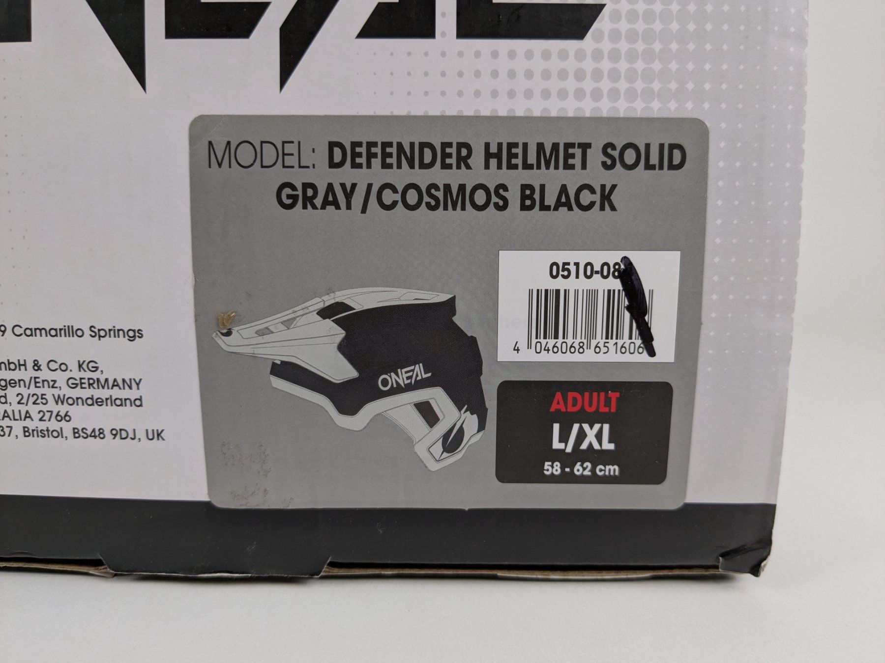Helme: O`NEAL Deffender Helmet Solid Velohelm Gr. L/XL – Neu (gemäss Beschreibung) aus Dintikon von Restwert_Dintikon 7