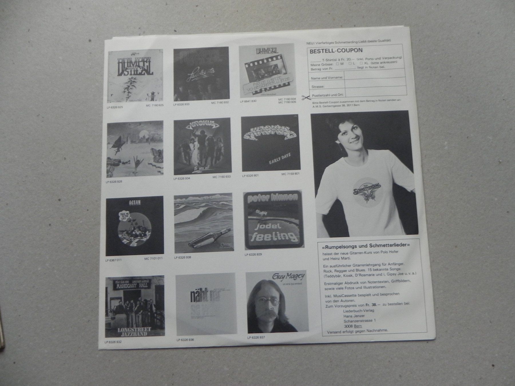 Dischi in vinile: LP CH Polo Hofer Schmetterding 1981 Enorm in Form – Usato da Siebnen venduto da krimsie 3