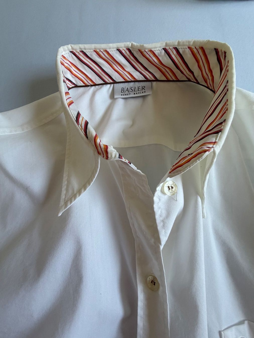 Basler Camicette: Basler Bluse, eierschalfarbig , Gr. 46, – Usato da Zürich venduto da Fortunalis