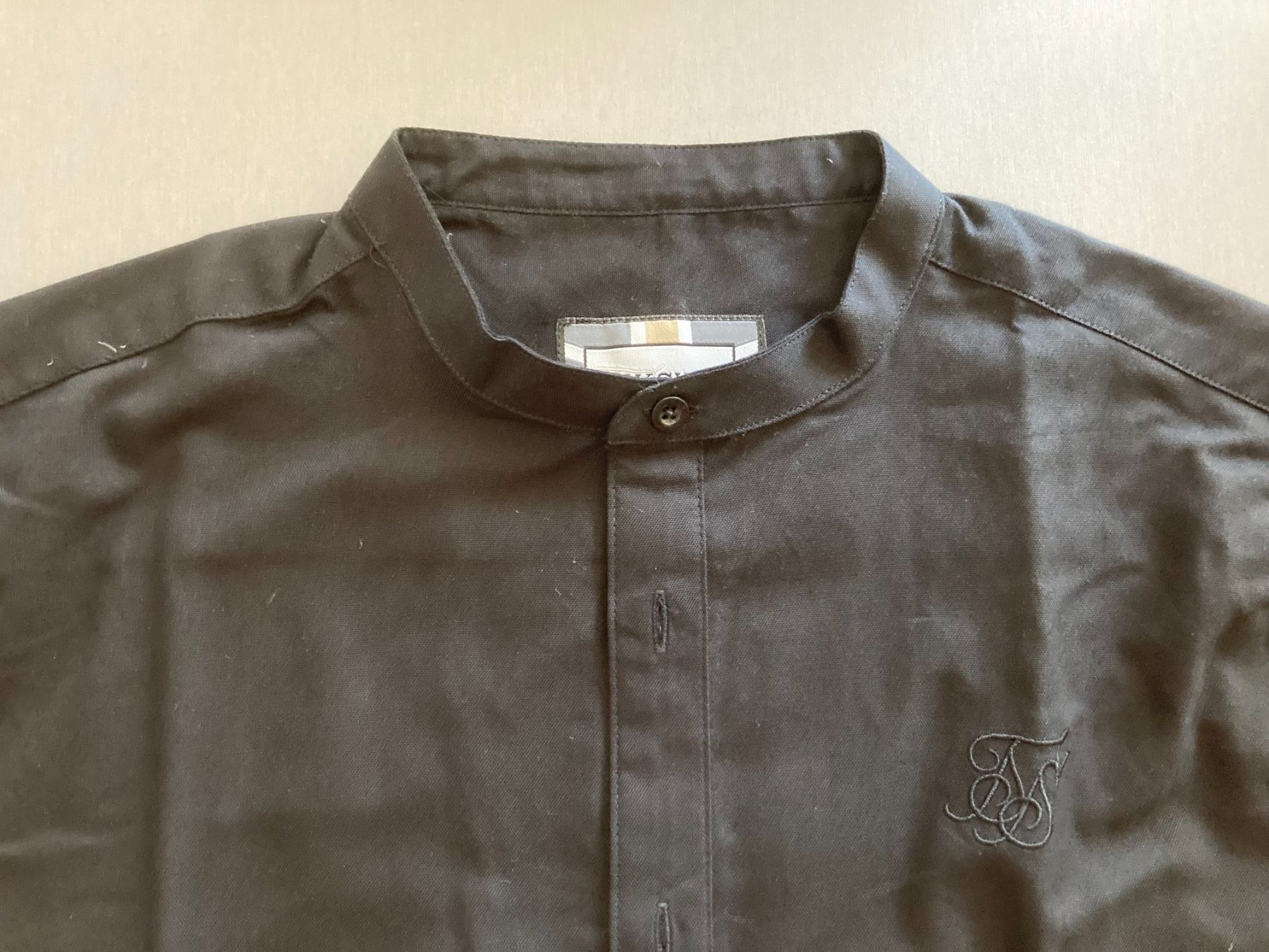 Siksilk Camicie: Schwarzes Sommerhemd von SikSilk – Nuovo (secondo la descrizione) da Obfelden venduto da miau68 2