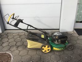 Rasenmäher Benzin grün gebrauchter Zustand