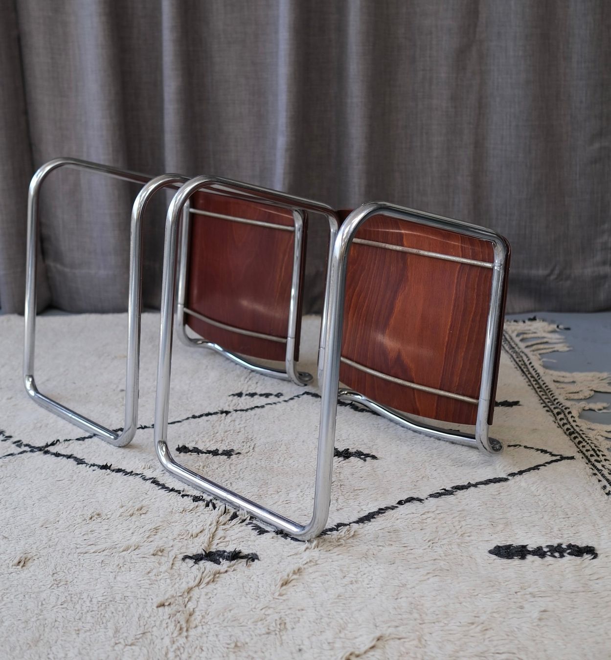 Sgabelli: Stools Mart Stam B37 Bremshey Bauhaus 1960s – Usato da Bern venduto da Zmodern_VIN 5